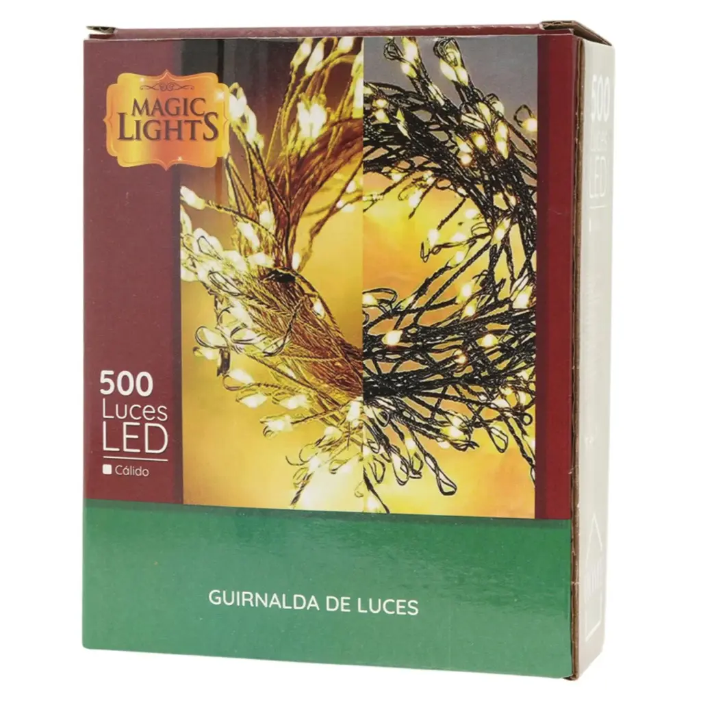 Luces Micro Led C/V Luz Cálida 500L. Ref:AL-26925