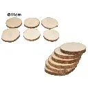 Porta vasos de tronco set x 6pcs. Ref:ES29049. (de Ø10cm a Ø12cm x 1.3cm)