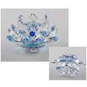 FLOR DE LOTO DE CRISTAL 9.5*4.5CM