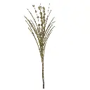 Rama Navideña Espiga pvc dorada 65cm