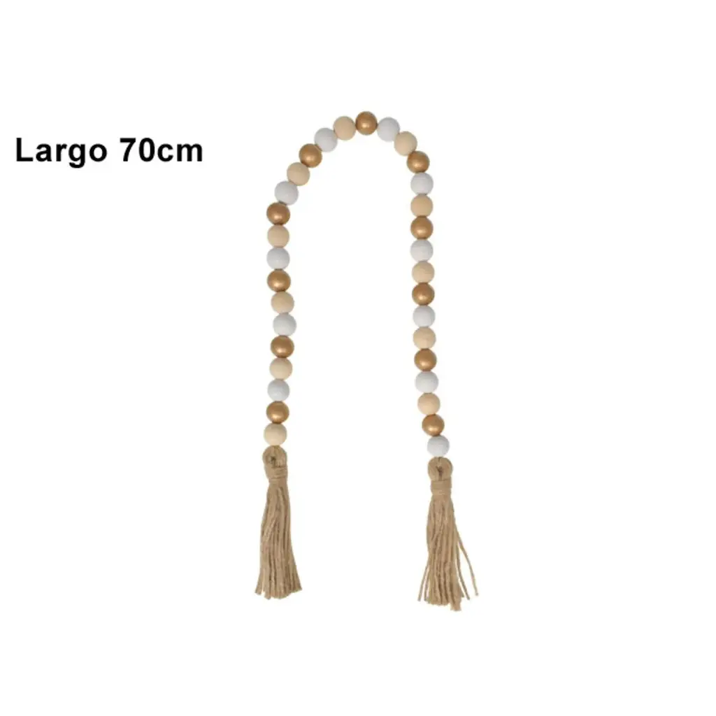 Cuentas decorativas. Ref:HM1274 70cm