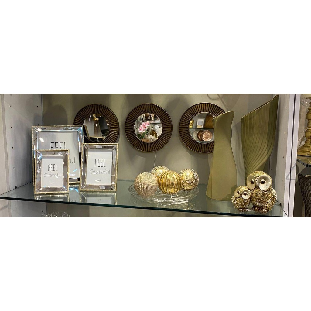 ESFERA DECOR POLIRESINA 10CM