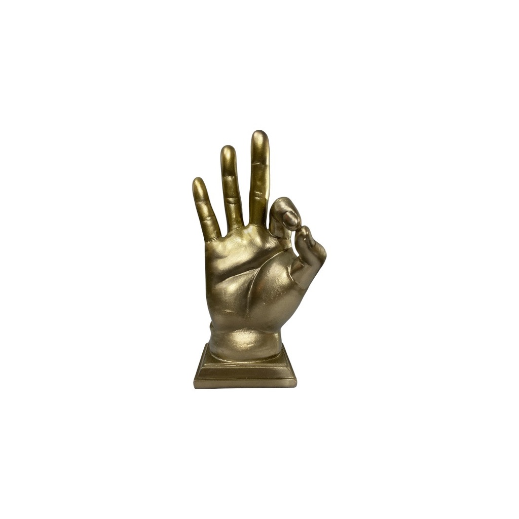 MANO VARIOS DISEÑOS, POLIRESINA 21.5X12X7.5CM
