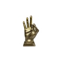 MANO VARIOS DISEÑOS, POLIRESINA 21.5X12X7.5CM