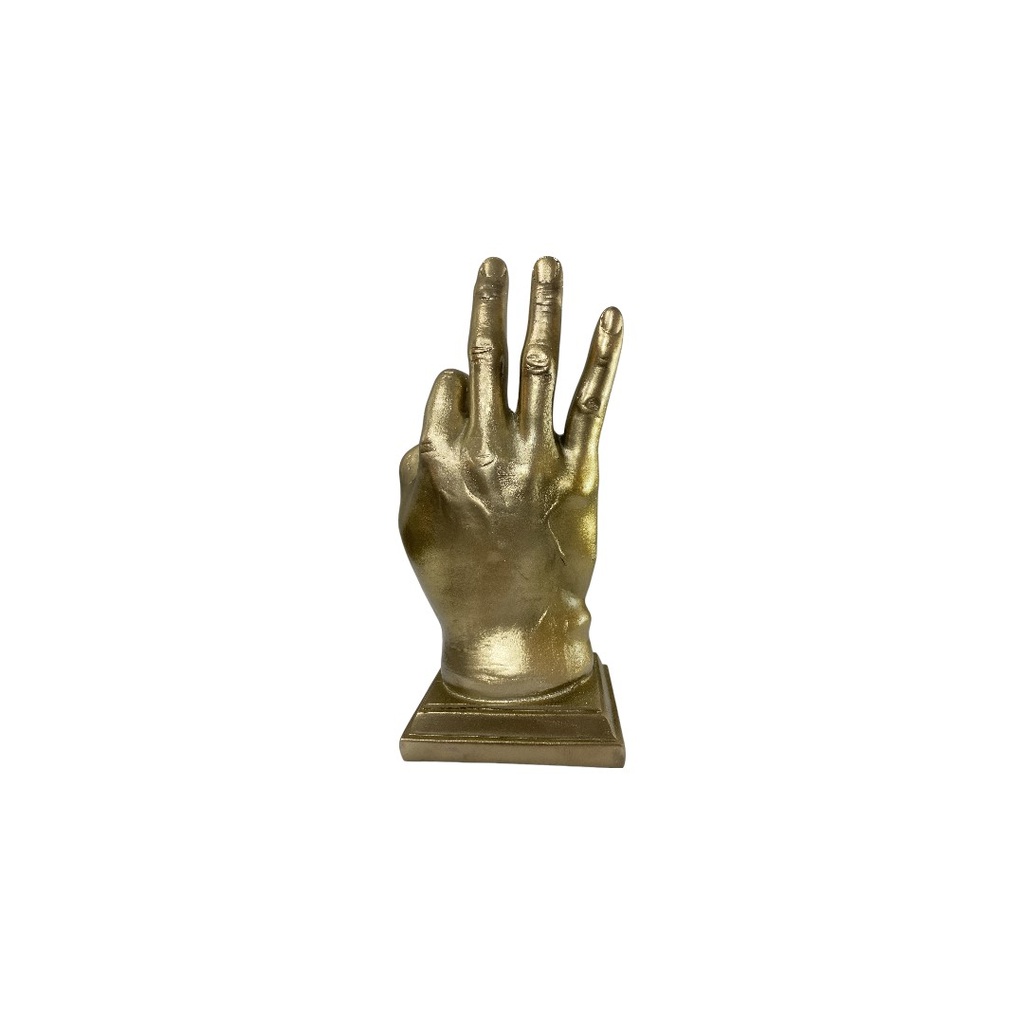 MANO VARIOS DISEÑOS, POLIRESINA 21.5X12X7.5CM
