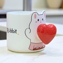 JARRO CERAMICA CORAZON REF: SAN4741 (430ML)