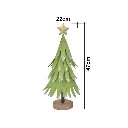 ARBOL DE METAL VERDE 47CM REF:TG100482