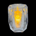 CANDELABRO DE CRISTAL (10X7CM) REF:ES24542