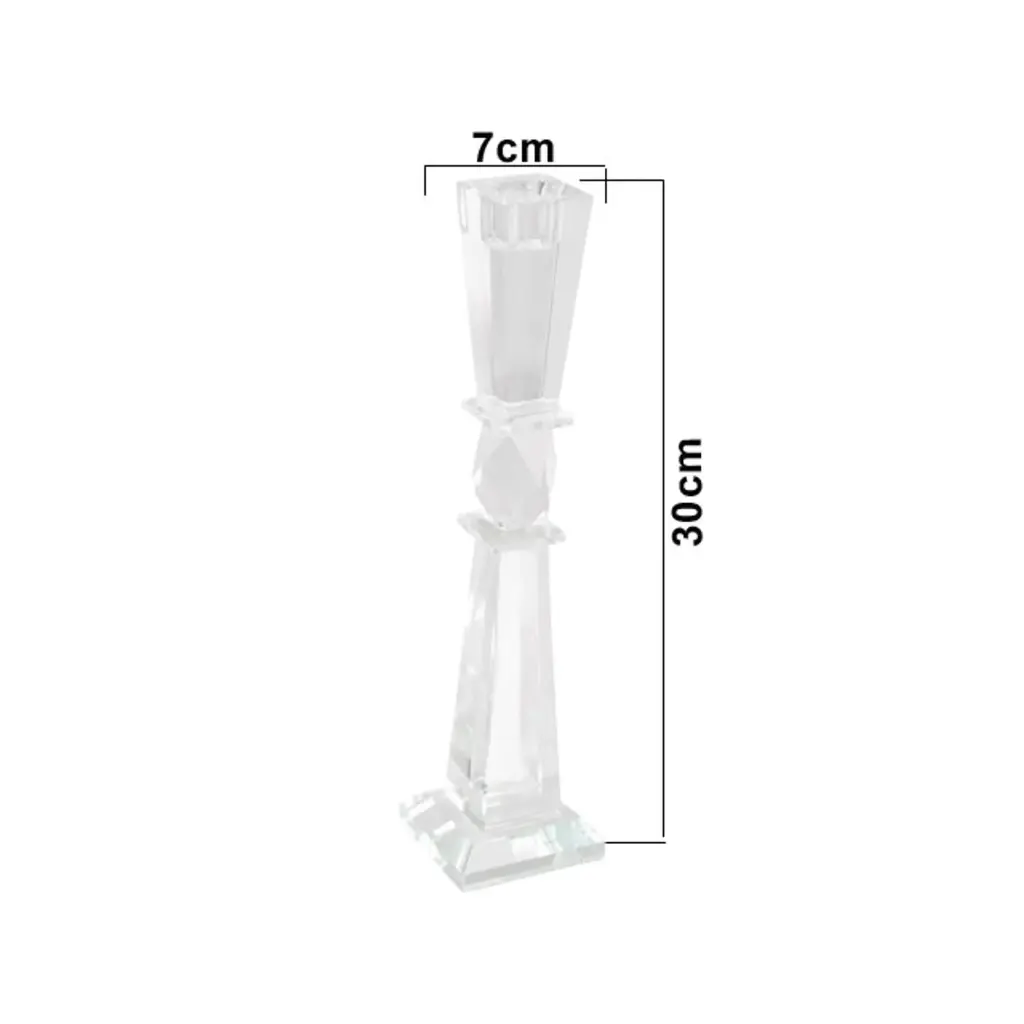 CANDELABRO DE CRISTAL REF:ES27295 30CM