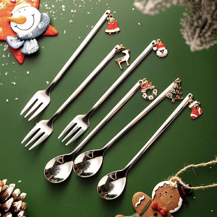 CUBIERTOS POSTRE SILVER SETX6 14CM