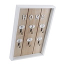 ORGANIZADOR DE LLAVES MADERA REF:HM0898 20.5X3X30CM