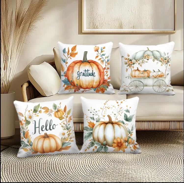 FORRO COJIN THANKSGIVING 45X45CM