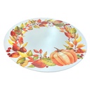 PLATO BASE CALABAZA Ø33CM