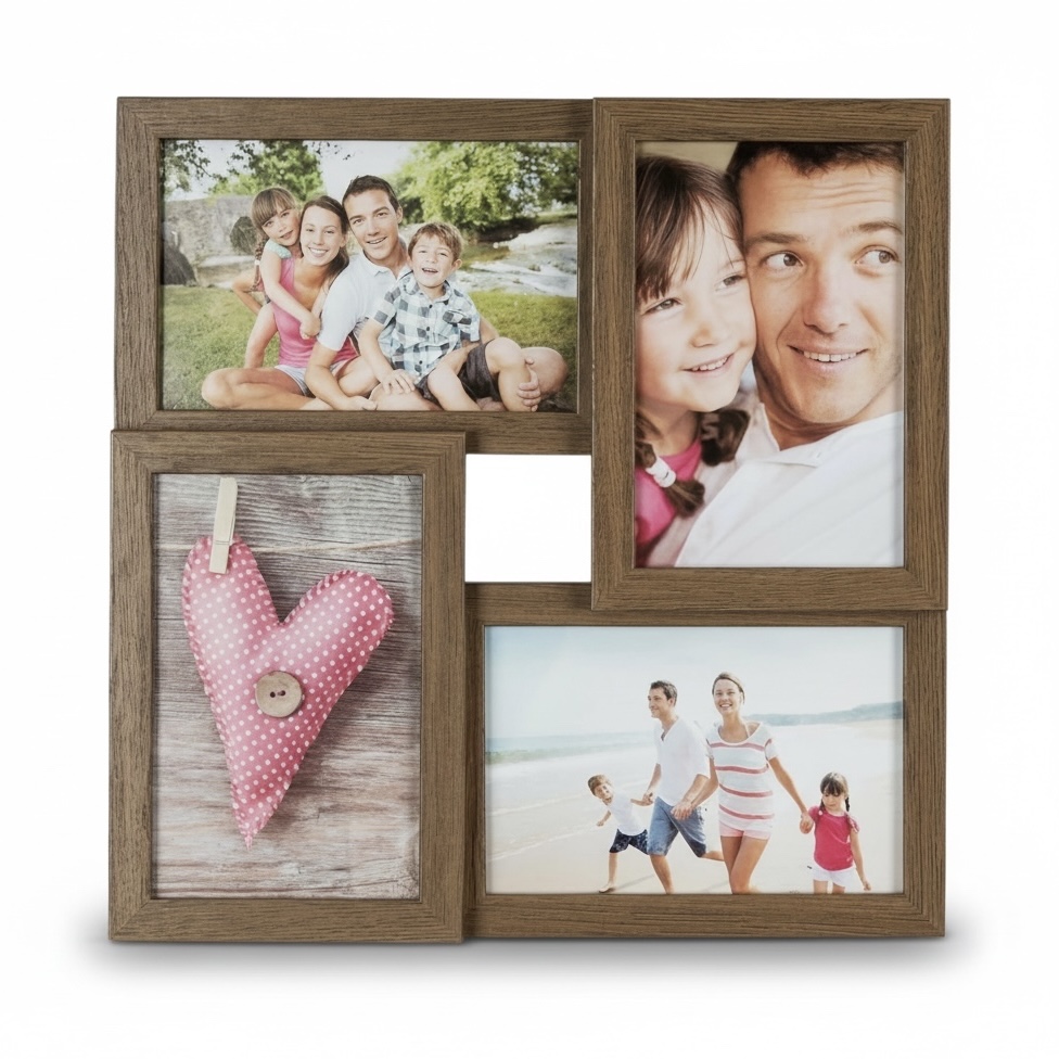 PORTARETRATO COLLAGE 4 FOTOS 4*6"