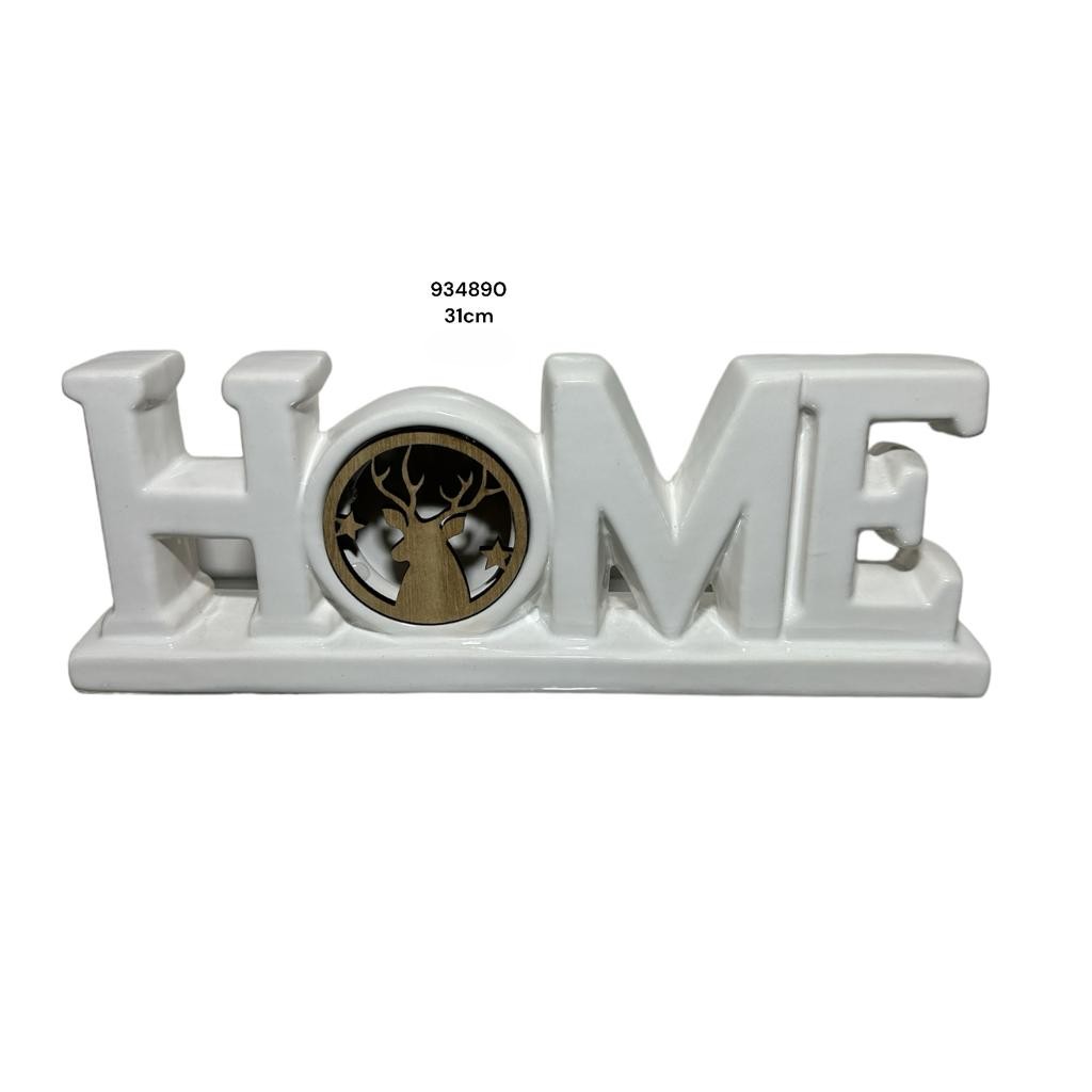 ADORNO HOME C/LUZ 31CM