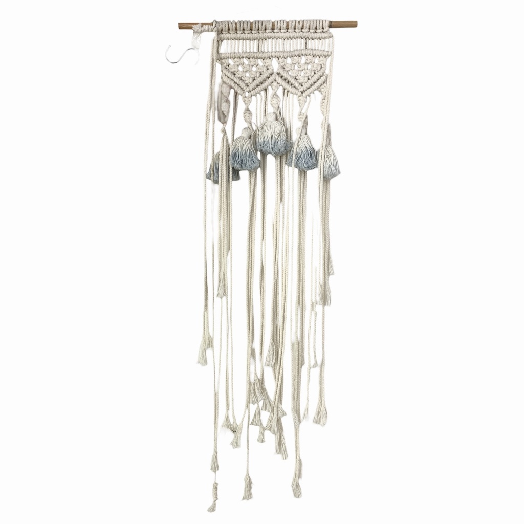 ADORNO MACRAME COLGANTE 35X100CM  REF:ES21662