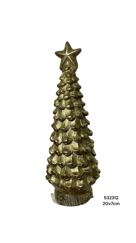 ADORNO RESINA ARBOL TG948260 (7*7*20) INDIVIDUAL