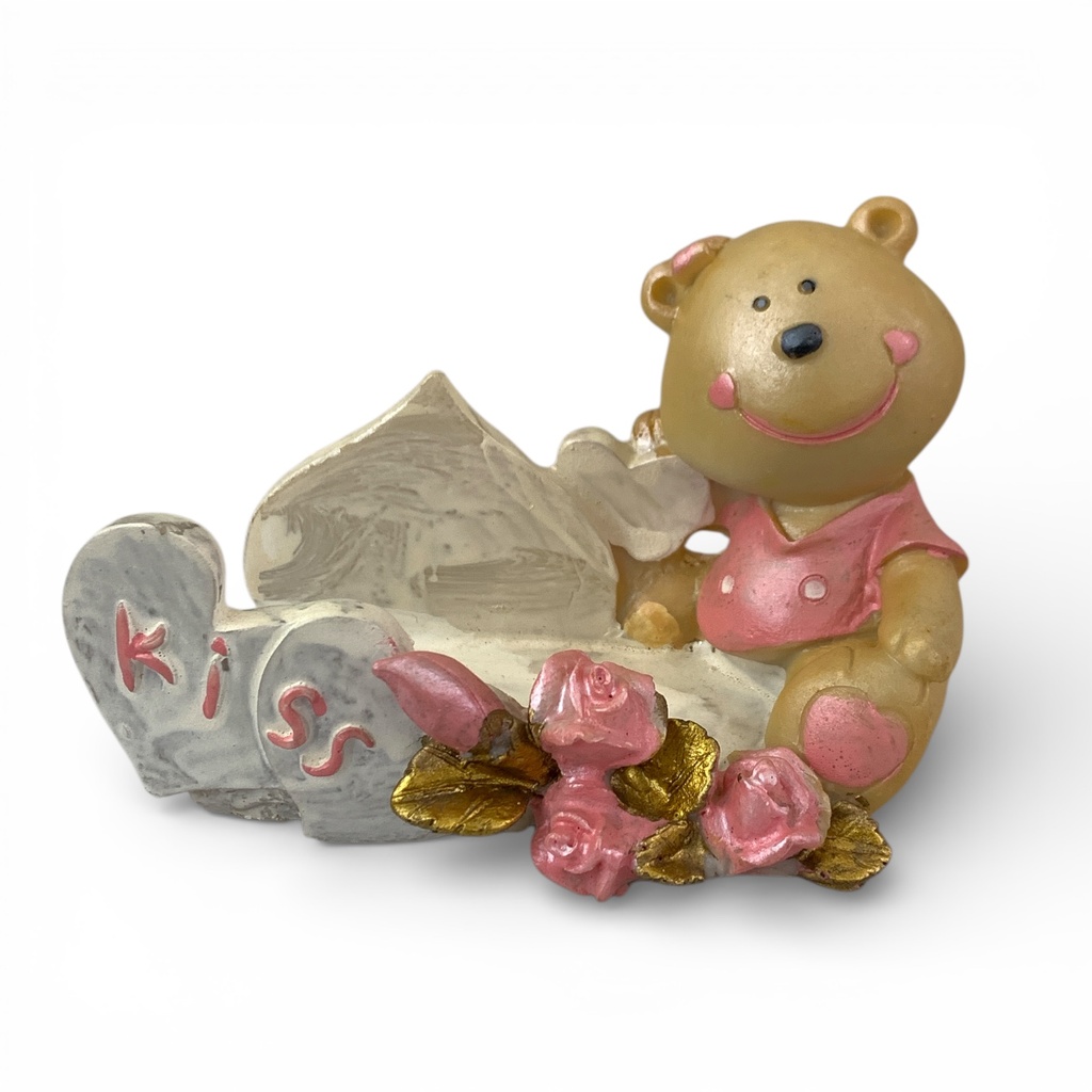 ADORNO RESINA OSO P/TARJETA REF: LJ090343B/903436