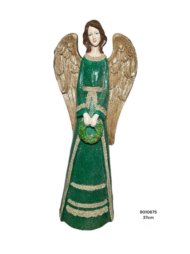 ANGEL VERDE/DORADO 36.5CM