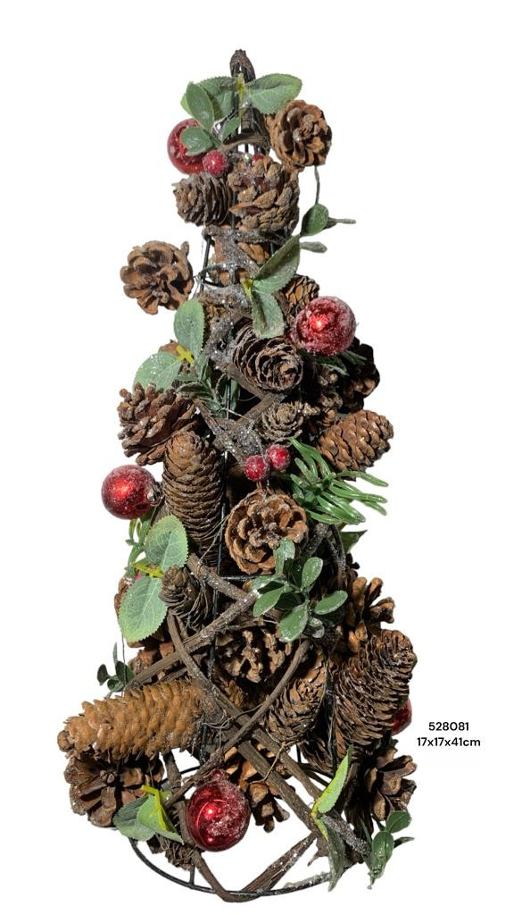 ARBOL NA. BELLOTAS REF:GY8215177 17X17X41CM