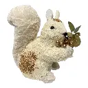 ARDILLA NAV. YUTE FELPA 13X23X25CM