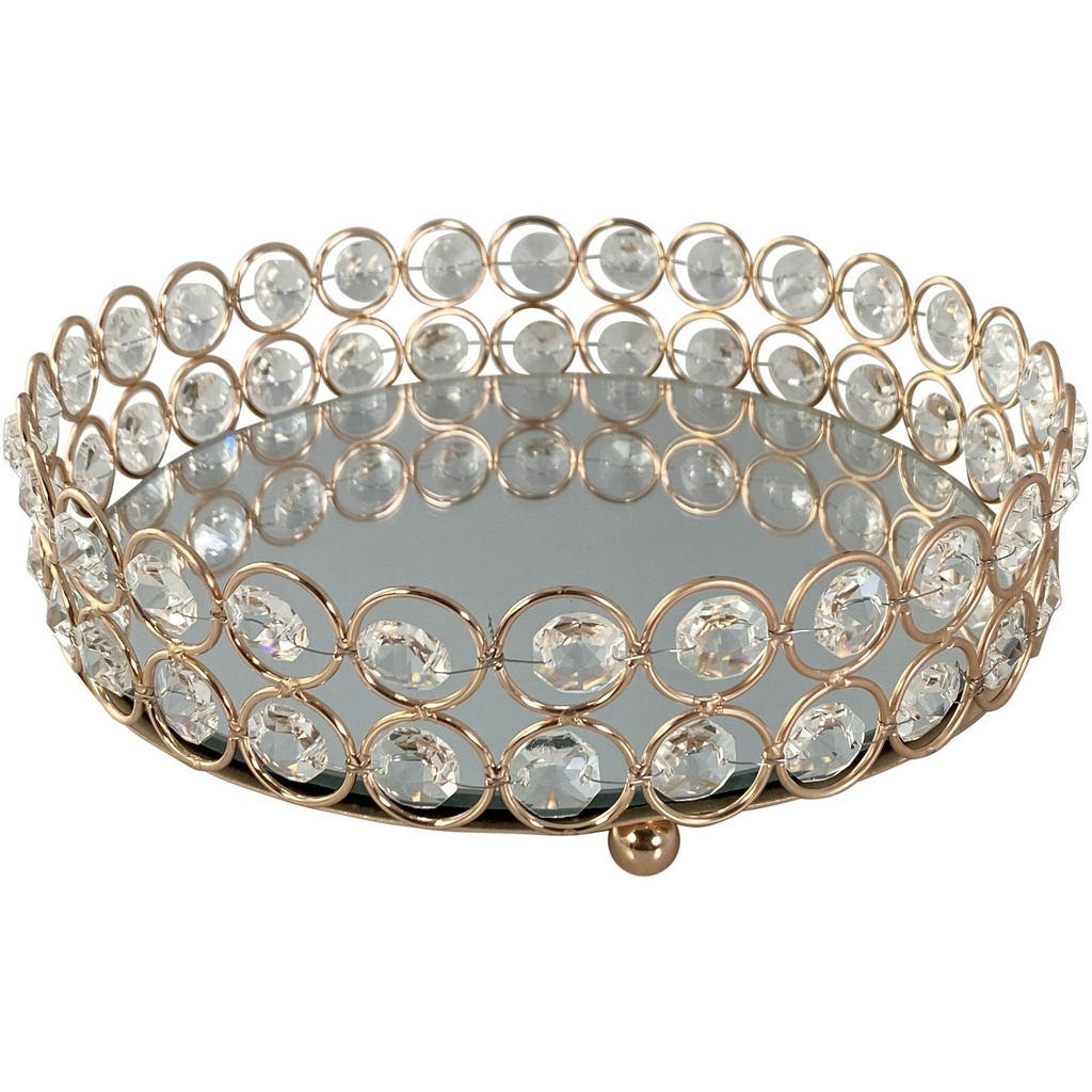 BANDEJA DECORATIVA 20X20X5.5CM