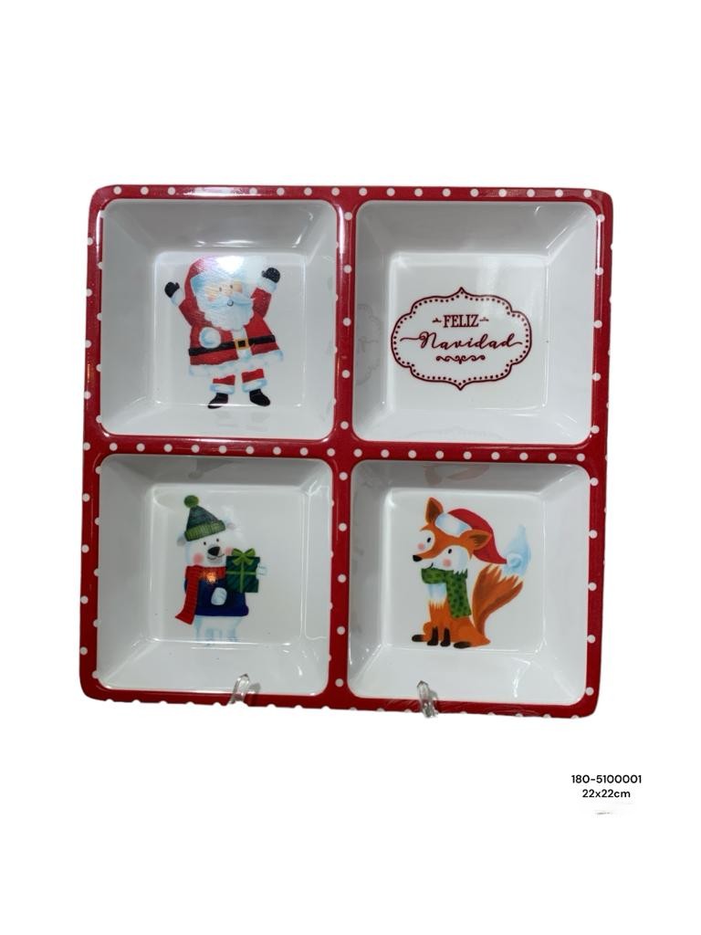 BANDEJA NAV. 22*22*3CM