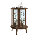 BAR BOURBON NOGAL RÚSTICO GIRATORIO REF:43706