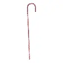 BASTON NAVIDEÑO CARAMELO ROJO/BLANCO 84CM