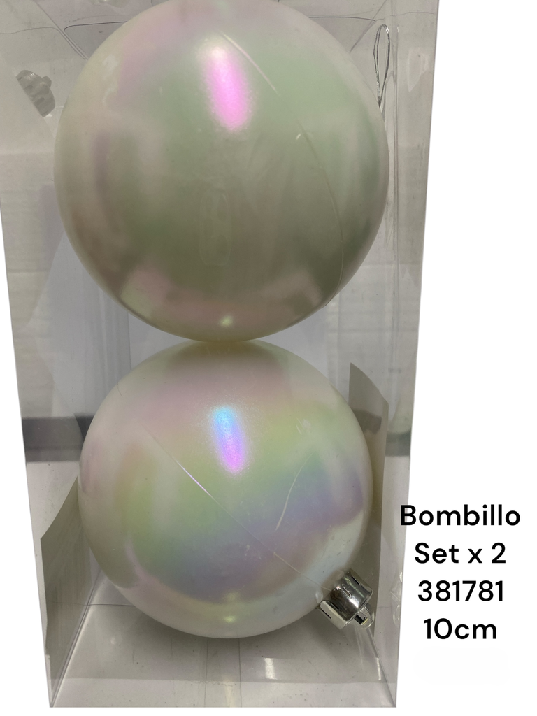BOMBILLO BLANCO PERLA X2 REF: AR3/10002D/W 10CM