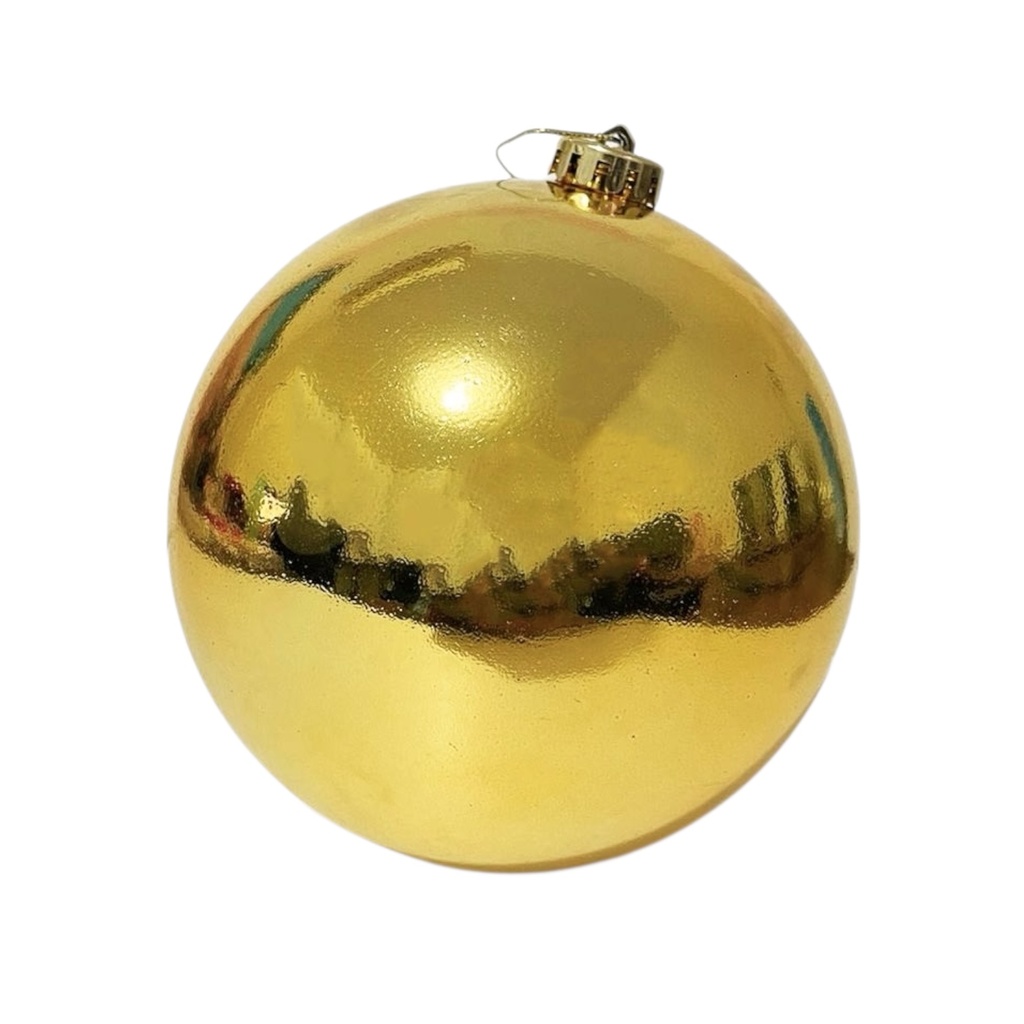 ESFERA NAVIDAD 15CM DORADO