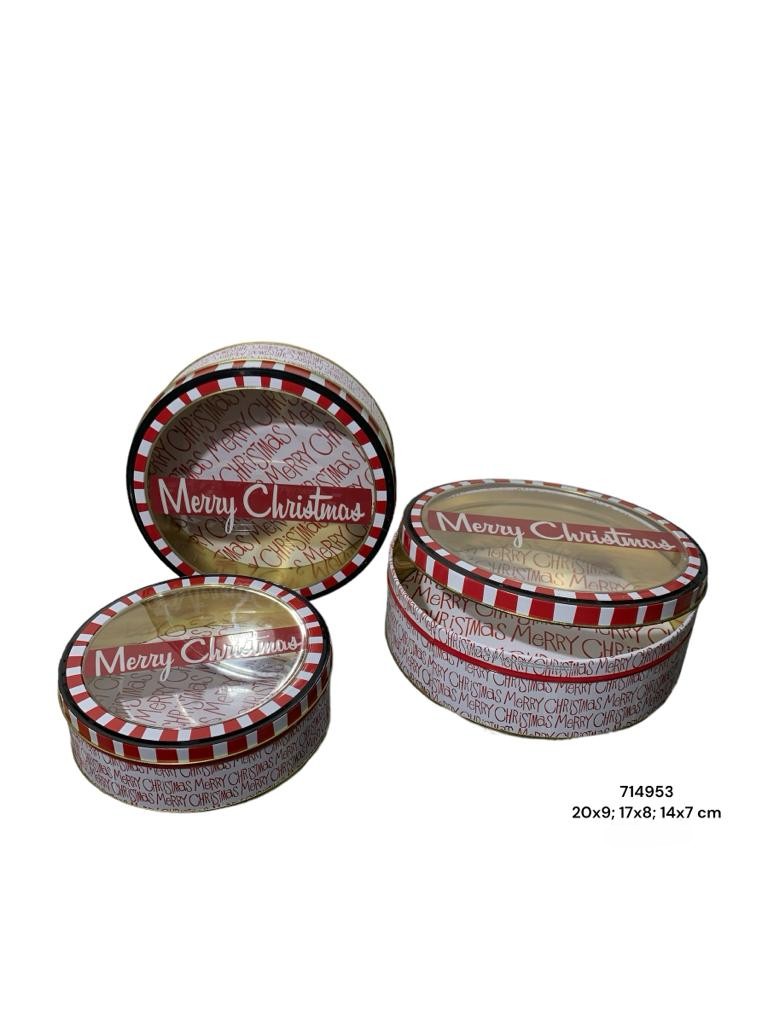 CAJA METALICA SET X3