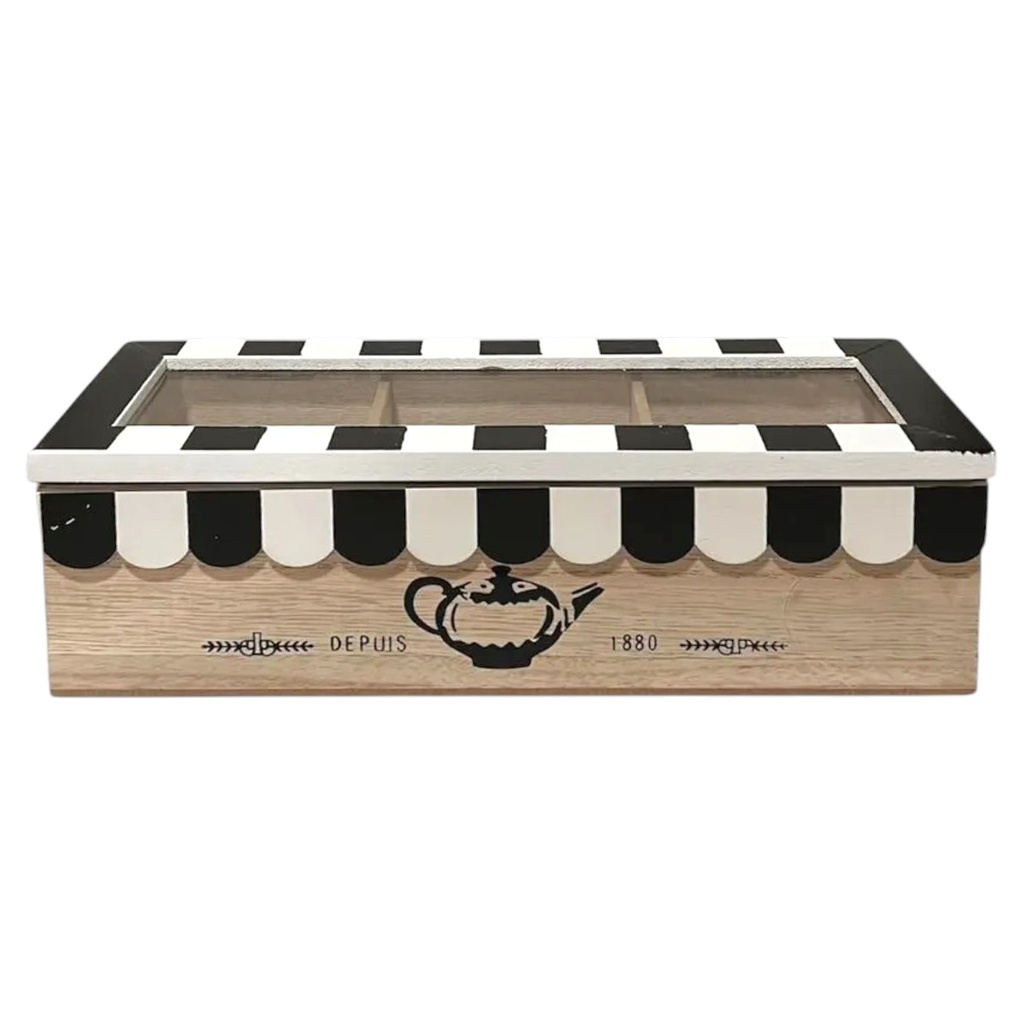CAJA PARA TE - 3 ESPACIOS 23X8.5X7CM