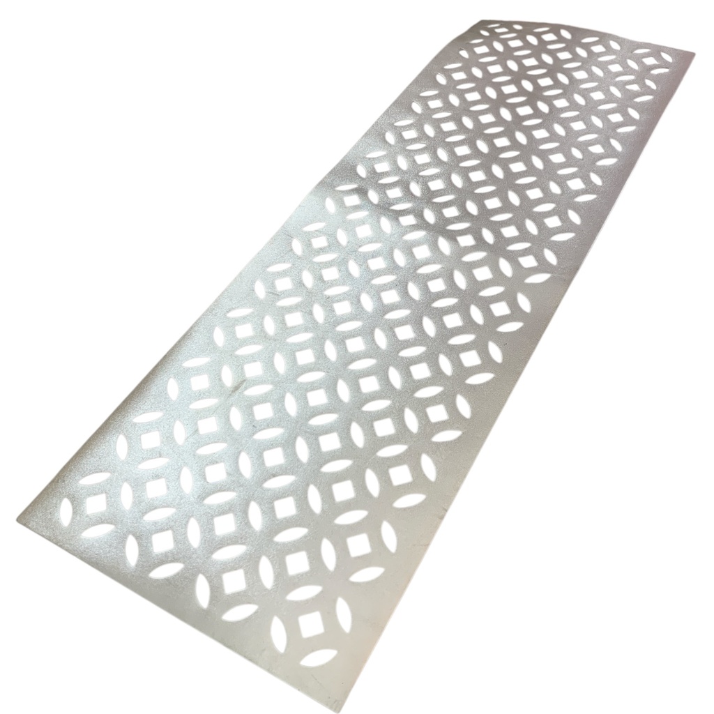 CAMINO DE MESA PLATEADO 30*90CM