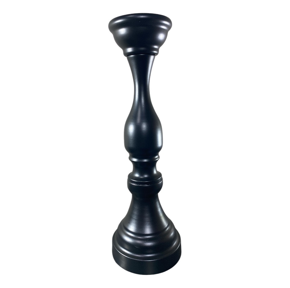 CANDELABRO METALICO NEGRO REF: ES21590 11X35CM