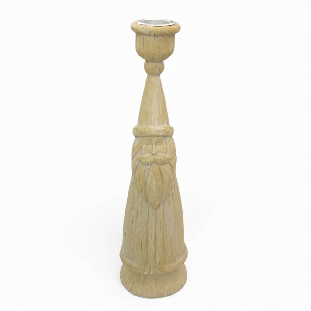 CANDELABRO NOEL RESINA REF: TG923722 C/U 7X26CM