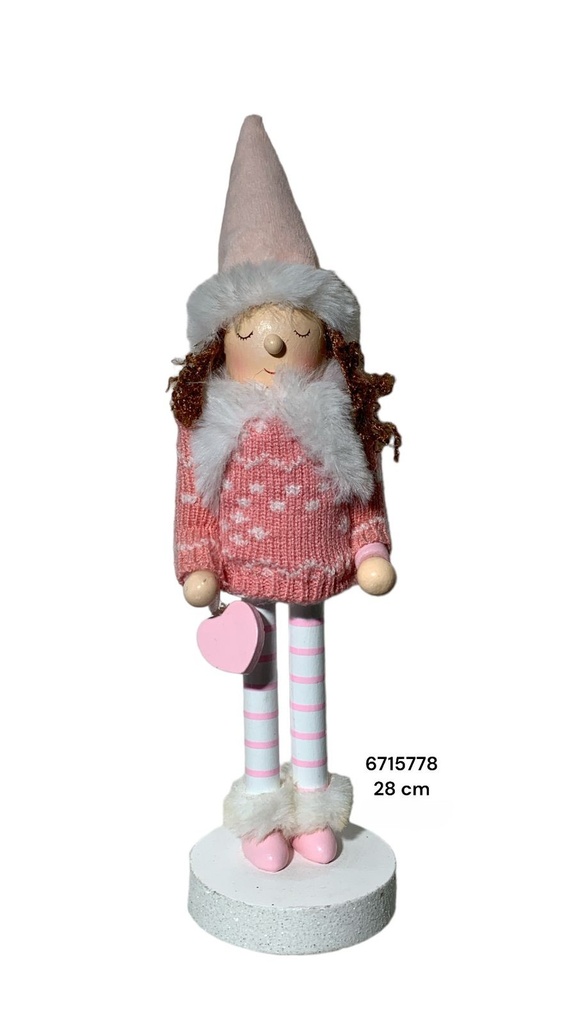 CASCANUEZ NIÑA 28CM