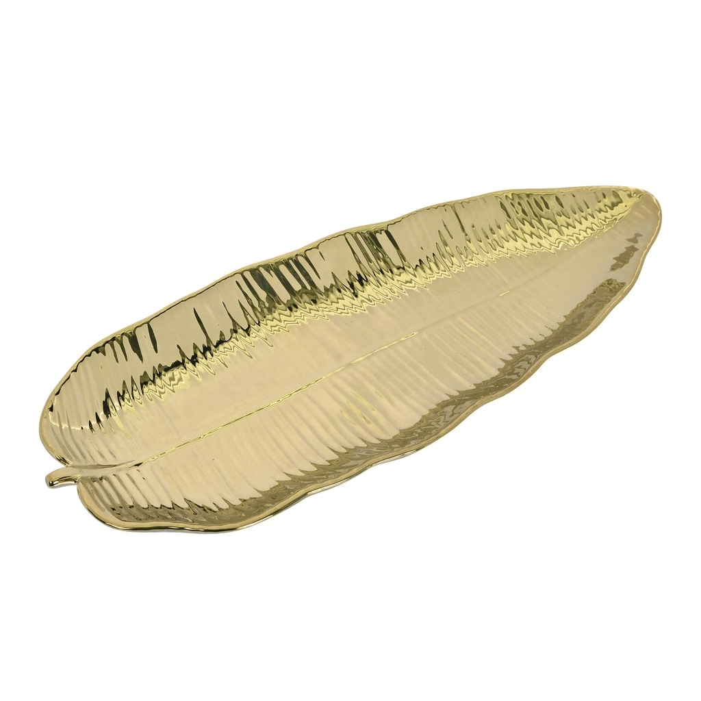 HOJA DECORATIVA DORADA 16X39CM