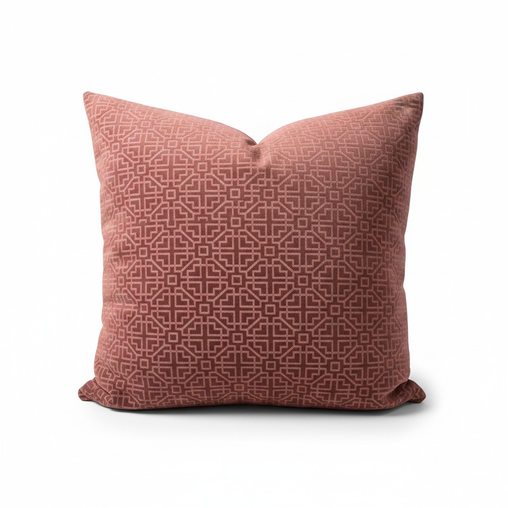 COJIN TERCIOPELO ESTILO GRIEGO 45X45CM