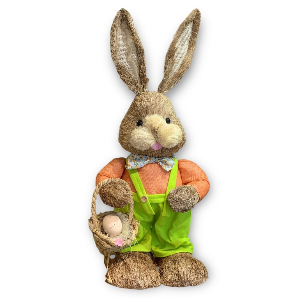 CONEJO DE PASCUA YUTE 63CM