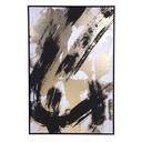 CUADRO AL OLEO C/MARCO 80X120CM