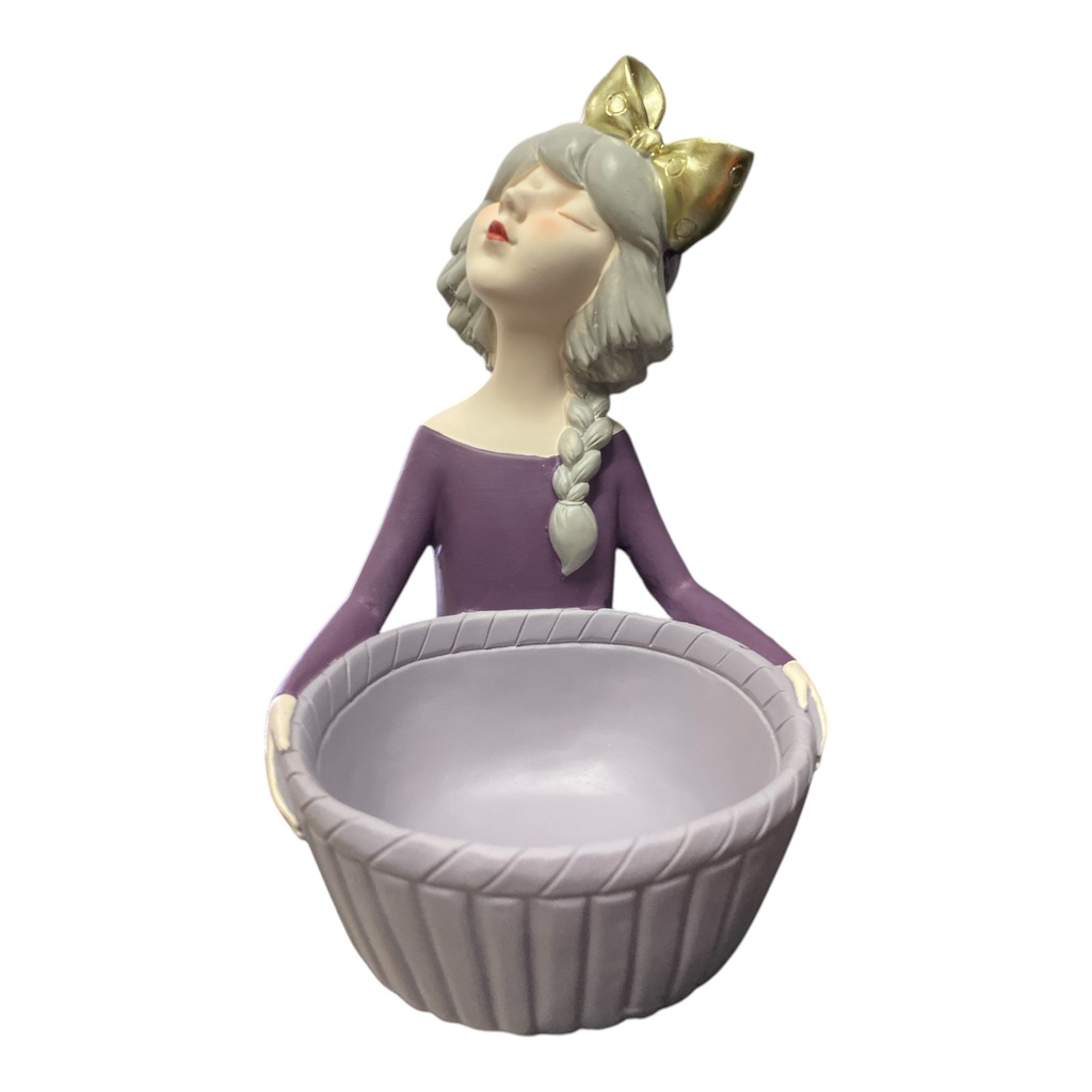 DAMA C/CESTA REF: SAN4671 20X13CM