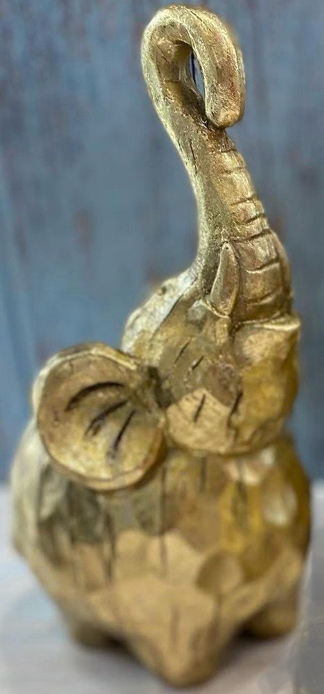 ELEFANTE DECOR CERAMICA YZ06-21024-23C 12.5X23CM