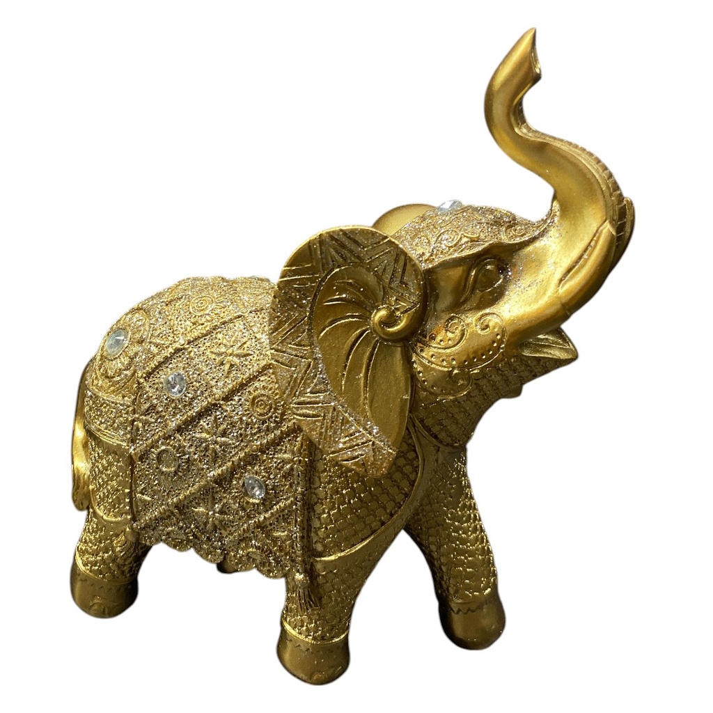 ELEFANTE POLIRESINA MUTU 14*15 CM