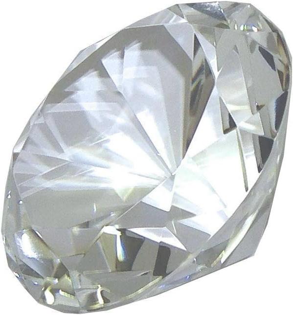 DIAMANTE DE CRISTAL COLOR CLEAR D12XH7CM