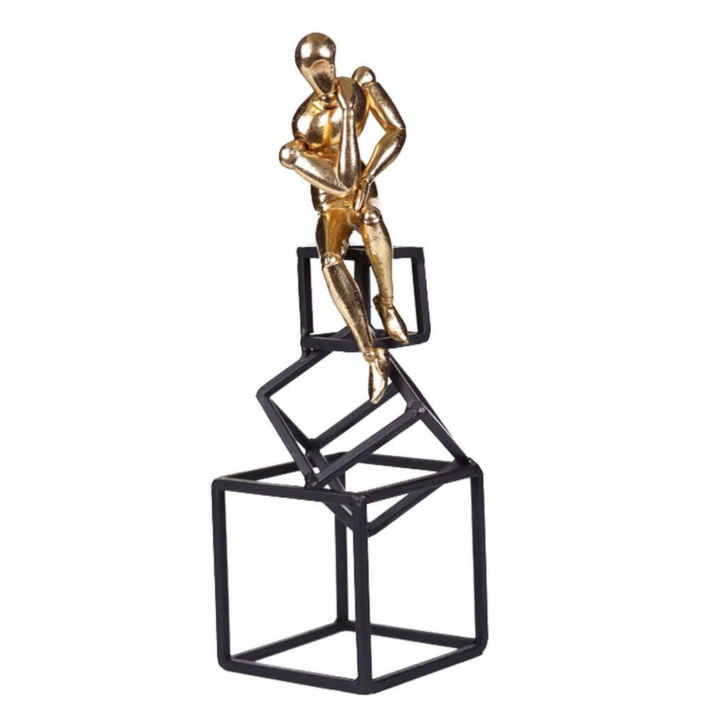 ESCULTURA DECOR 16.5X14X29CM