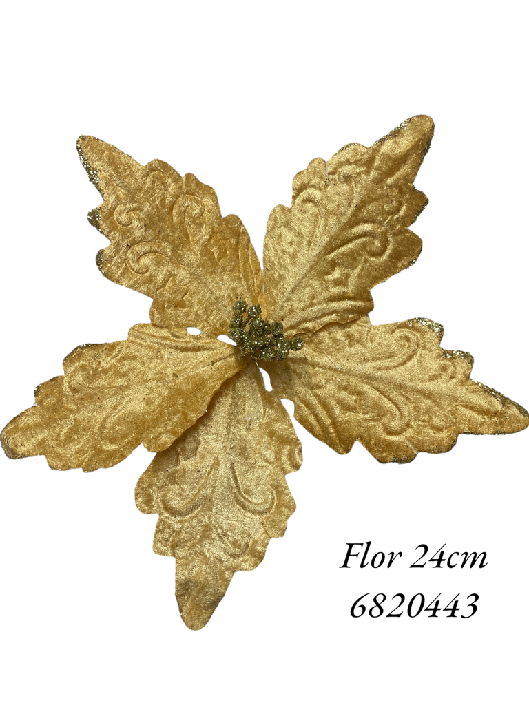 FLOR NAVIDEÑA  SURT. 24CM