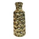 FLORERO CERAMICA IRIS DORADO 25CM