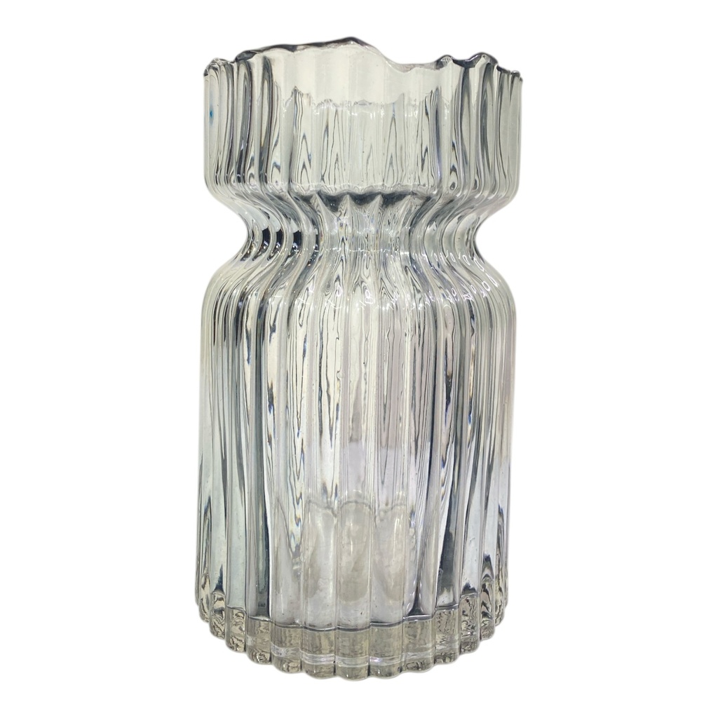 FLORERO DE VIDRIO 12X20CM REF:ES20091