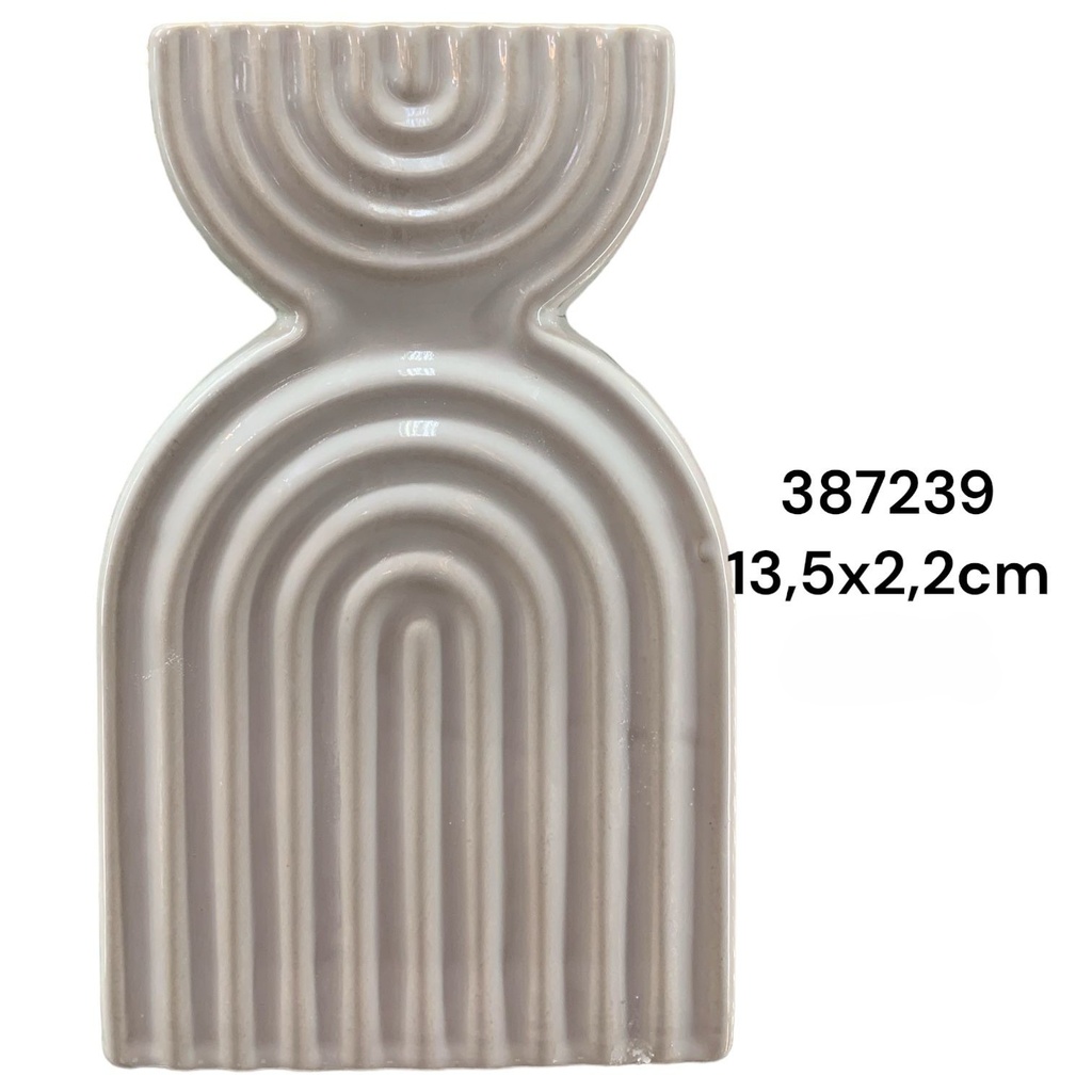 FLORERO PORC. 13.5X9.3X21.2CM  REF:SD21F027YH-2